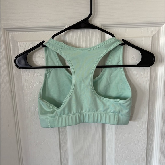 Nike Pro Light Green Sports Bra - Picture 2 of 4